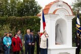Odhalení sochy sv. Barbory