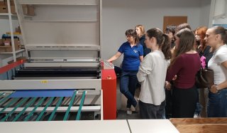 Exkurze do Tiskárny Protisk