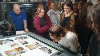 Exkurze do Tiskárny Protisk