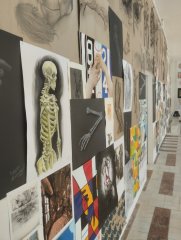 Výstava studentských prací v Galerii 2+1 v Bechyni