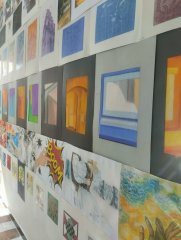 Výstava studentských prací v Galerii 2+1 v Bechyni