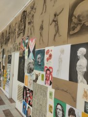 Výstava studentských prací v Galerii 2+1 v Bechyni