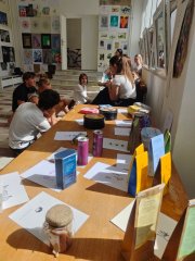 Výstava studentských prací v Galerii 2+1 v Bechyni