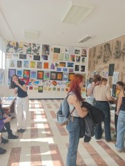 Výstava studentských prací v Galerii 2+1 v Bechyni