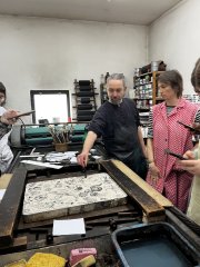 Workshop litografie s Petrem Korbelářem