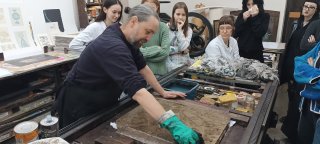 Workshop litografie s Petrem Korbelářem