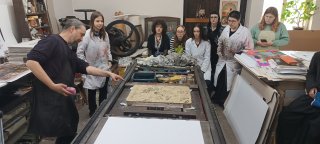 Workshop litografie s Petrem Korbelářem